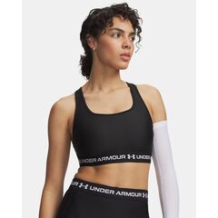 UNDER ARMOUR Biustonosz sportowy Mid Crossback czarny, Kolor: czarny, Rozmiar: L, 3 zdjęcie
