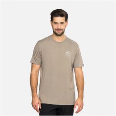 VIKING T-shirt męski Lenta Bamboo Light beżowy, Kolor: beżowy, Rozmiar: M