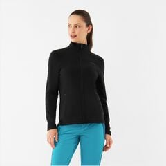 VIKING Bluza damska Tesero Polartec czarna, Kolor: czarny, Rozmiar: XS