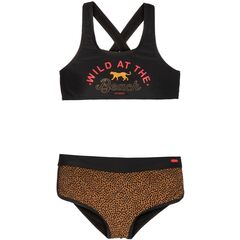 PROTEST Bikini dziecięce LINE JR bikini, Kolor: czarny, Rozmiar: 176