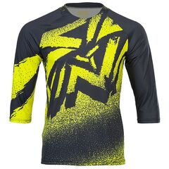 Koszulka Rowerowa Męska Enduro 3/4 SILVINI Brunello MD1801, Kolor: czarny, Rozmiar: L
