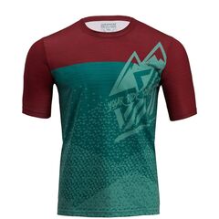 Koszulka Rowerowa Męska Enduro SILVINI MD1803, Kolor: zielony, Rozmiar: S