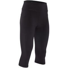 Spodenki Damskie 3/4 SILVINI Luttana WP2246, Kolor: czarny, Rozmiar: XXL