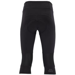 Spodenki Damskie 3/4 SILVINI Luttana WP2246, Kolor: czarny, Rozmiar: XL, 2 zdjęcie