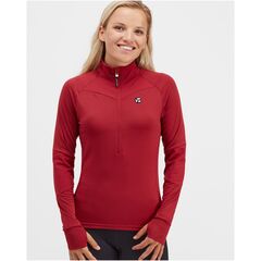 Bluza do Narciarstwa Biegowego Damska SILVINI Latera WJ1903, Kolor: czerwony, Rozmiar: M