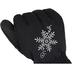 VIKING Rękawice Aliana Ski Lady z kryształkami czarny, Kolor: czarny, Rozmiar: 5, 3 zdjęcie
