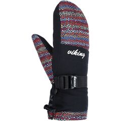 Rękawice Narciarskie Damskie Jednopalczaste  VIKING Tanuka Mitten Ski Lady, Kolor: czarny, Rozmiar: 5