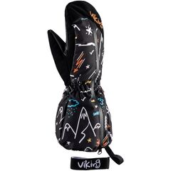 Rękawice Dziecięce Jednopalczaste Snoppy VIKING Kids, Kolor: czarny, Rozmiar: 4