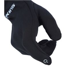 Rękawice Dziecięce Multifunkcyjne VIKING Tigra Jr GWS Kids, Kolor: czarny, Rozmiar: 5, 4 zdjęcie