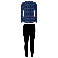 VIKING Bielizna Nino Kids Set niebieski, Kolor: niebieski, Rozmiar: 116/128, 3 zdjęcie