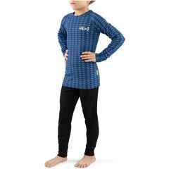 VIKING Bielizna Nino Kids Set niebieski, Kolor: niebieski, Rozmiar: 116/128, 4 zdjęcie