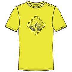 VIKING T-shirt Lako Bamboo Man, Kolor: żółty, Rozmiar: L