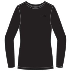 VIKING Longsleeve Teres Bamboo Lady, Kolor: czarny, Rozmiar: M