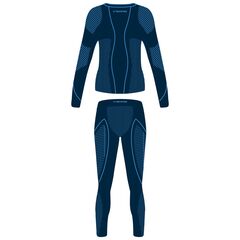 VIKING Bielizna Skido Kids Set, Kolor: granatowy, Rozmiar: 128/140, 2 zdjęcie