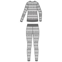 VIKING Bielizna Hera Lady Set zestaw szary, Kolor: szary, Rozmiar: L, 6 zdjęcie