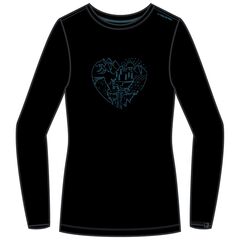 VIKING Longsleeve Lako Bamboo Lady, Kolor: czarny, Rozmiar: XS, 2 zdjęcie