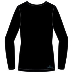 VIKING Longsleeve Lako Bamboo Lady, Kolor: czarny, Rozmiar: XS