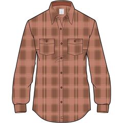 VIKING Koszula Shamrock Bamboo Lady, Kolor: pomarańczowy, Rozmiar: M, 5 zdjęcie