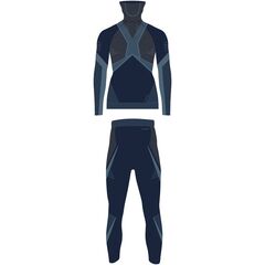 Bielizna męska zestaw VIKING Fusion Man Set granatowa, Kolor: granatowy, Rozmiar: L, 4 zdjęcie