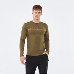 VIKING Longsleeve Escalante Bamboo Man, Kolor: zielony, Rozmiar: S