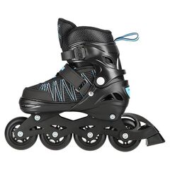 NILS EXTREME łyżworolki 2w1 rolki i łyżwy regulowane NH11912 czarne/niebieskie, Kolor: niebieski, Rozmiar: 31-34, 5 zdjęcie