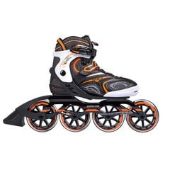 NA1060S Łyżworolki Czarno-Pomarańczowe NILS EXTREME, Rozmiar: 41