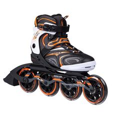 NA1060S Łyżworolki Czarno-Pomarańczowe NILS EXTREME, Rozmiar: 41, 3 zdjęcie