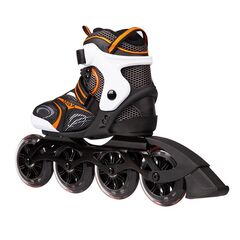 NA1060S Łyżworolki Czarno-Pomarańczowe NILS EXTREME, Rozmiar: 41, 4 zdjęcie