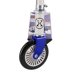 HD026 Grey-Dark Blue Hulajnoga NILS EXTREME, 3 zdjęcie