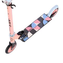 HD026 Pink-Blue Hulajnoga NILS EXTREME, 3 zdjęcie