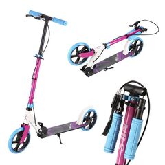 HM010​7 White-Pink Hulajnoga NILS EXTREME, 2 zdjęcie
