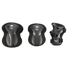 NILS EXTREME Czarne M Zestaw Ochraniaczy Extreme