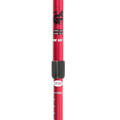 NILS Red Kije Nordic Walking z regulacją wysokości od 87 do 135 cm, 4 zdjęcie