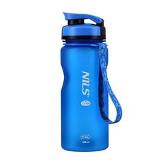 NILS CAMP NC1740 butelka na wodę bidon sportowy 600ml różowa, Kolor: niebieski