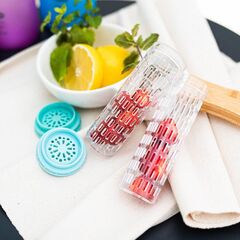 NILS CAMP NCD04 butelka na wodę 950ml tritanowa bidon sportowy niebieska, Kolor: niebieski, 4 zdjęcie
