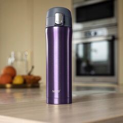 NILS CAMP kubek termiczny turystyczny 500 ml NCB10 fioletowy, Kolor: fioletowy, Pojemność (litry): 500 ml, 6 zdjęcie