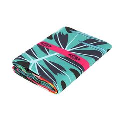 NILS NCR14 Ręcznik Z Mikrofibry Liście 160X80 cm, 2 zdjęcie