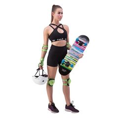 NILS EXTREME H704 Zielony Zestaw Ochraniaczy Extreme, Kolor: zielony, Rozmiar: M, 2 zdjęcie
