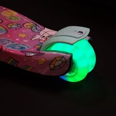NILS FUN HLB15A Mint Led Hulajnoga Dziecięca Fun, 4 zdjęcie