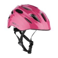 MTW01 Kask Led NILS EXTREME, Kolor: różowy, Rozmiar: XS (43-49 cm)