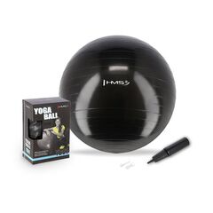 HMS YB01 piłka gimnastyczna fitness do ćwiczeń czarna, Kolor: inny kolor, Rozmiar: 55 cm