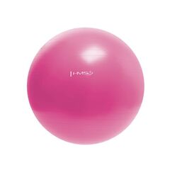 HMS YB01 piłka gimnastyczna fitness do ćwiczeń różowa, Kolor: różowy, Rozmiar: 55 cm