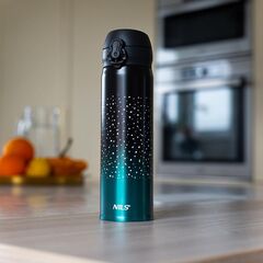 NILS CAMP kubek termiczny 450 ml NCB11 morski, Kolor: niebieski, Pojemność (ml): 450, 4 zdjęcie