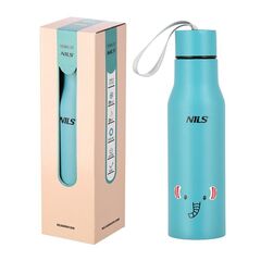 NCB12 Kubek Termiczny Dla Dzieci 500 ml NILS, Kolor: niebieski, Pojemność (ml): 500, 2 zdjęcie