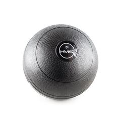 HMS PSB slam ball piłka lekarska do ćwiczeń crossfit i fitness 5kg szara