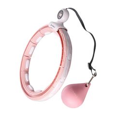 HHM15 Hula Hop Pink Z Magnesem I Obciążnikiem + Licznik HMS HMS