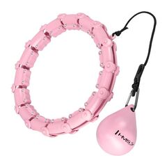 HHW02 Hula Hop Light Pink Z Wypustkami I Obciążnikiem HMS