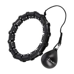 HHW11 Plus Size Hula Hop Black Z Wypustkami I Obciążnikiem HMS