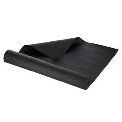 Mata do ćwiczeń fitness i jogi 173x61cm ONE FITNESS YM01 czarna, Kolor: czarny