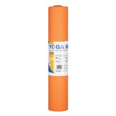 Mata do ćwiczeń fitness i jogi 173x61cm ONE FITNESS pomarańczowa, Kolor: pomarańczowy